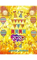 Happy New Year 2020 journal notebook