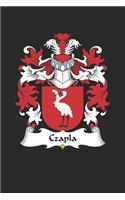 Czapla: Czapla Coat of Arms and Family Crest Notebook Journal (6 x 9 - 100 pages)