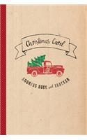 Christmas Card Address Book & Tracker