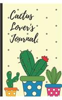 Cactus Lover's Journal
