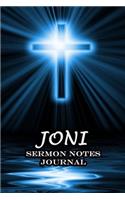Joni Sermon Notes Journal