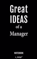 Notebook for Managers / Manager