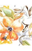 Golden Sunshine Flowers Journal