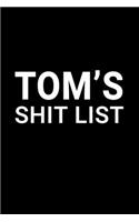 Tom's Shit List