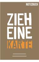 Zieh eine Karte: A5 Notizbuch / Notebook - 111 Seiten - Extra Kalender 2020 - Einzigartig - Kariert - Karriert - karo - quadratisch - Geschenk - Geschenkidee