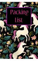 Packing List: Packing List Checklist Manifesto Trip Planner Vacation Planning Adviser Itinerary Travel Diary Planner Organizer Budget Notes size 6*9 inches 95 Pag(4 Trip Planner)