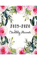 2019-2020 Monthly Planner: At a glance 24 Month Planner- The Happy Planner