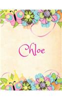 Chloe: Personalized Name Journal Composition Notebook