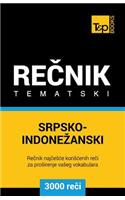 Srpsko-Indonezanski Tematski Recnik - 3000 Korisnih Reci