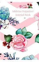 Address Organizer Journal Book