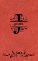 Split Letter Personalized Name Journal - Juanita