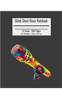 Blank Sheet Music Notebook