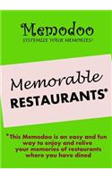Memodoo Memorable Restaurants