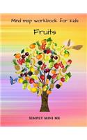 Mind Map Workbook for Kids - Fruits