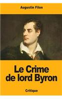 Le Crime de lord Byron