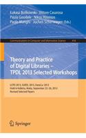 Theory and Practice of Digital Libraries -- Tpdl 2013 Selected Workshops