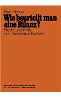 Wie beurteilt man eine Bilanz?