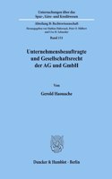 Unternehmensbeauftragte Und Gesellschaftsrecht Der AG Und Gmbh. Das Spannungsverhaltnis: Zwischen Offentlich-Rechtlichen Anforderungen Und Gesellschaftsrechtlichen Vorgaben an Die Zustandigkeits-, Informations- Und Haftungsordnung Von Ak