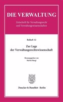 Zur Lage Der Verwaltungsrechtswissenschaft