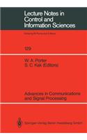 Advances in Communications and Signal Processing