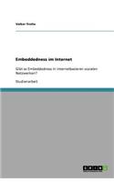 Embeddedness im Internet