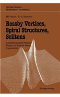 Rossby Vortices, Spiral Structures, Solitons