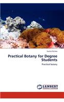 Practical Botany for Degree Students