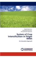 System of Crop Intensification in Finger Millet