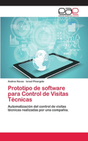 Prototipo de software para Control de Visitas Técnicas