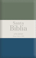 Biblia Rvr60 Letra Grande - Tamaño Manual / Tricolor: Gris/Crema/Azul Con Indice Y Cierre (Bible Rvr60 Lp/Pocket Size - Tricolor: Grey/Cream/Azul with Index and Closure)