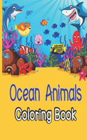 Ocean Animals Coloring Book