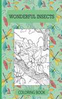 Wonderful Insects Coloring Book