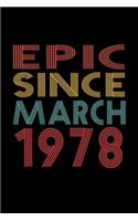 Epic Since March 1978