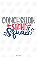 Concession Stand Squad Notebook