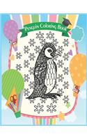 Penguin Coloring Book: All Ages Coloring Book with Beautiful Penguin Designs (Animal Books)