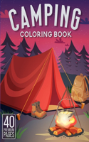 Camping Coloring Book