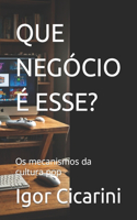 Que Negócio É Esse?: Os mecanismos da cultura pop