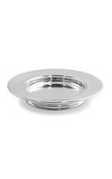 Silvertone Stacking Bread Plate