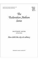 How doth the city sit solitary