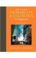 Miller & Freund's Probability and Statistics for Engineers