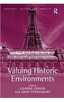 Valuing Historic Environments