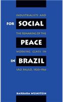 For Social Peace in Brazil