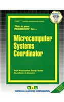Microcomputer Systems Coordinator: Passbooks Study Guide