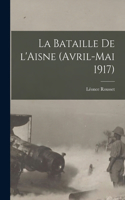La bataille de l'Aisne (avril-mai 1917)