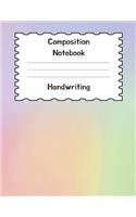 Composition Notebook Handwriting
