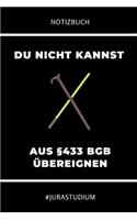 Notizbuch Du Nicht Kannst Aus §433 Bgb Übereignen #jurastudium