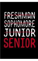 Freshman, Sophomore, Junior, Senior