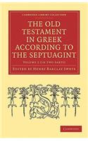 Old Testament in Greek According to the Septuagint 2 Part Set