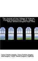 The Journal of the College of Science, Imperial University of Tokyo, Japan = Tokyo Teikoku Daigaku K