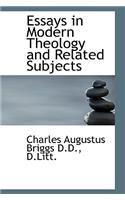 Essays in Modern Theology and Related Subjects